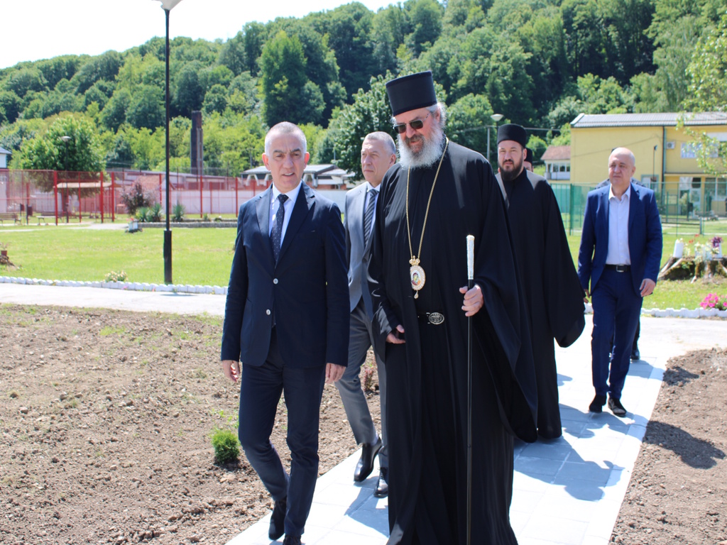KPZ Valjevo, jubileji, ministar pravde Vujić, Vladika Isishije
