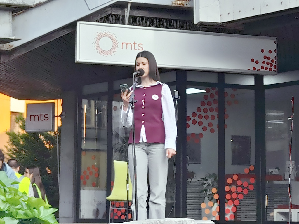 Marija Gledović, student/Vamedia