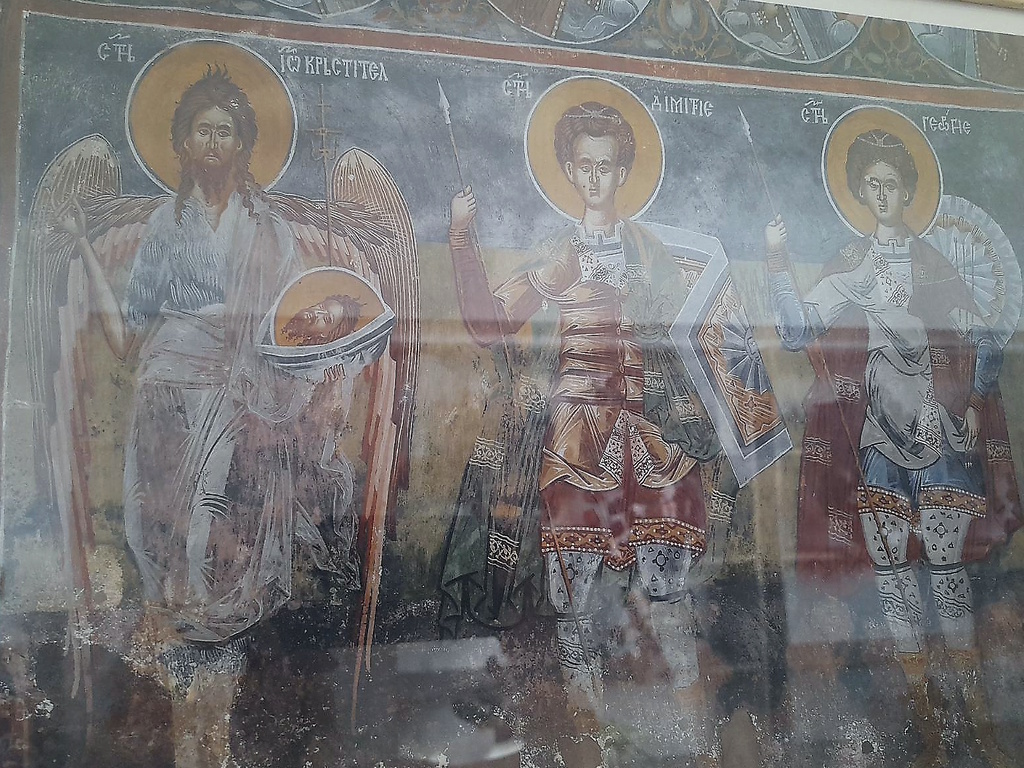 freska u manastiru Pustinja
