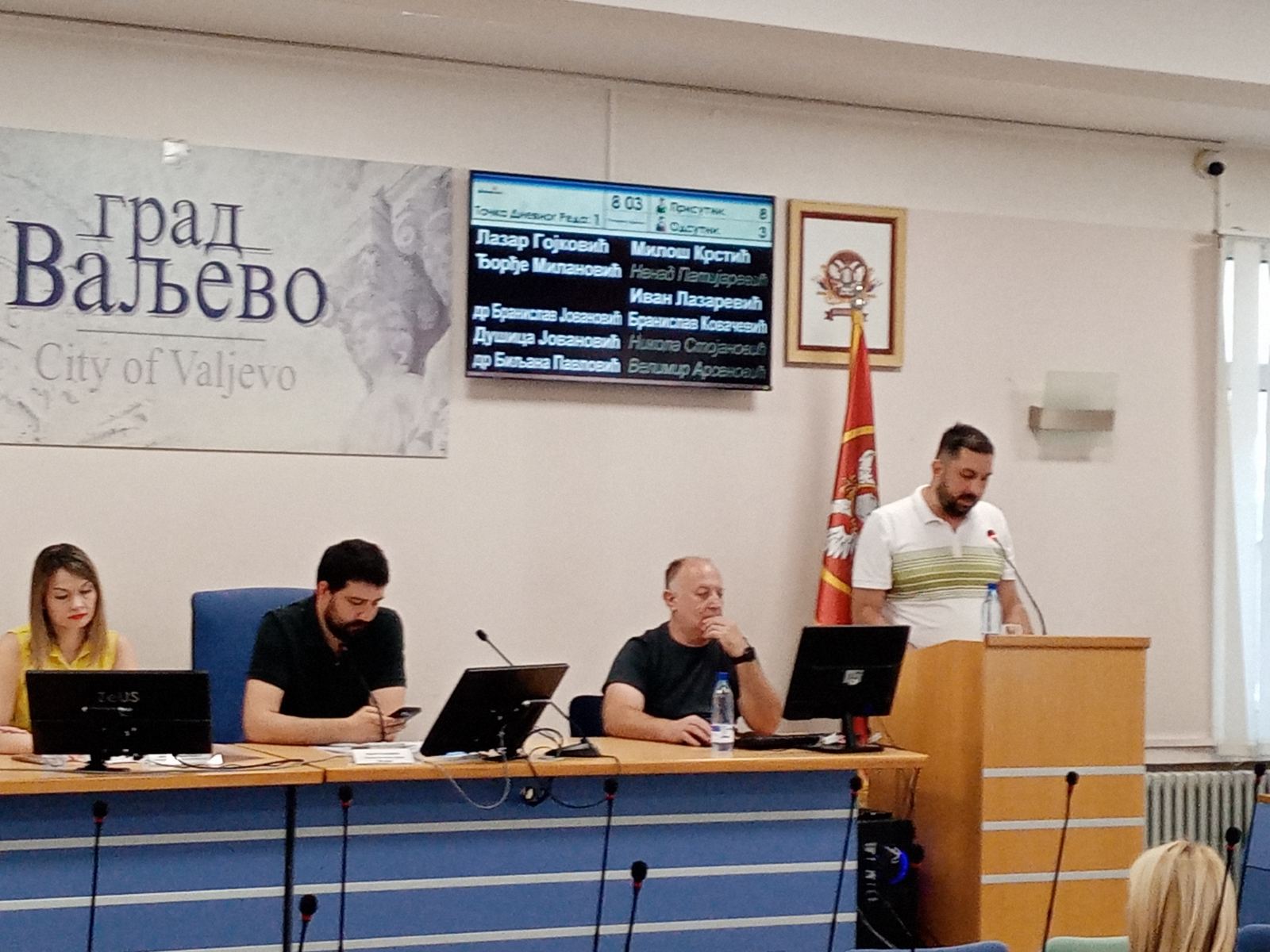 Nove cene komunalnih usluga, Gradsko veće, Dragutin Kuzmanović