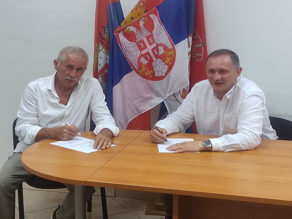 Zdrava Srbija, potpisivanje sporazuma