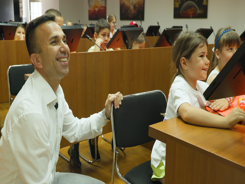 Predškolci u poseti predsedniku Opštine Mionica