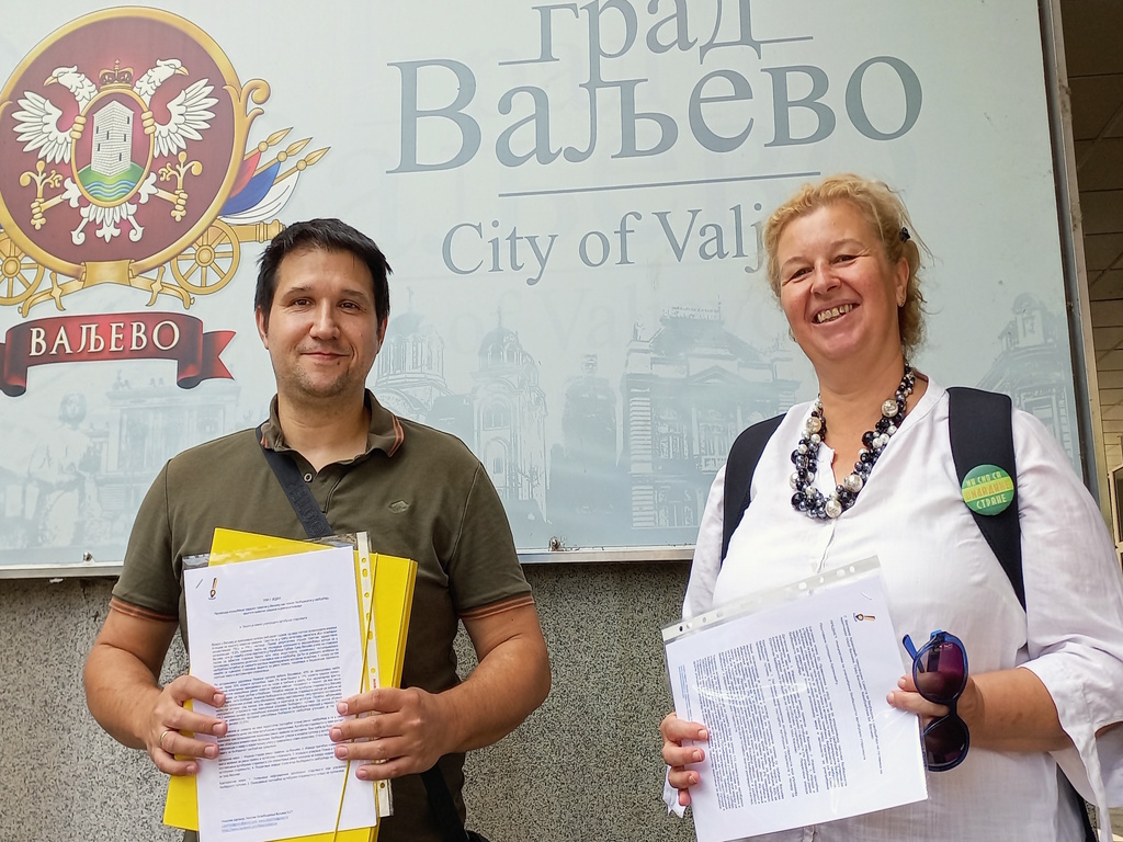 Inicijativa za unapređenje autobuskih stajališta u Valjevu — Lokalni odgovor