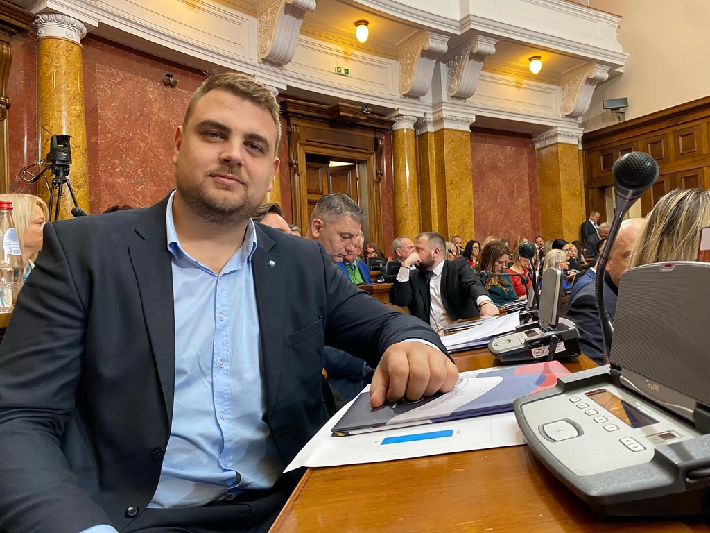 NIkola Pantelić, saopštenje nakon incidenta