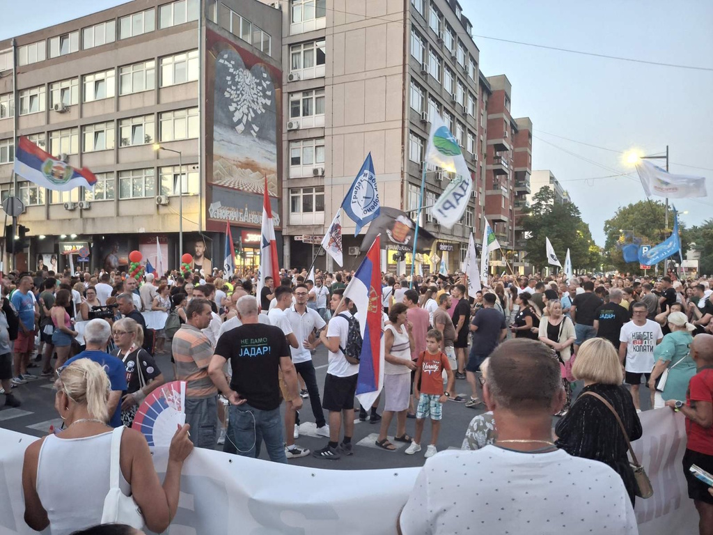 Neće vala kopati, protest, Valjevo