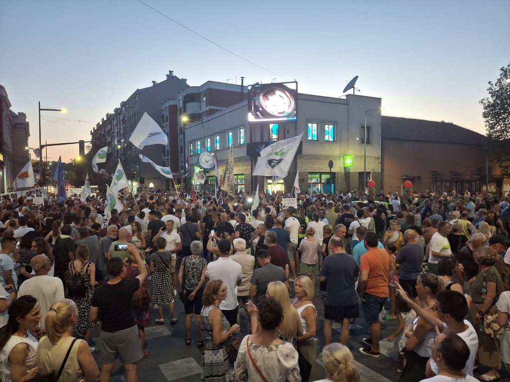 Neće vala kopati, protest, Valjevo
