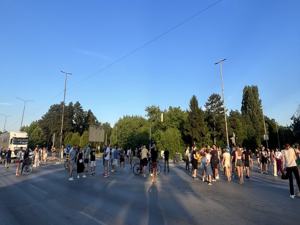 blokada raskrsnica Vamedia