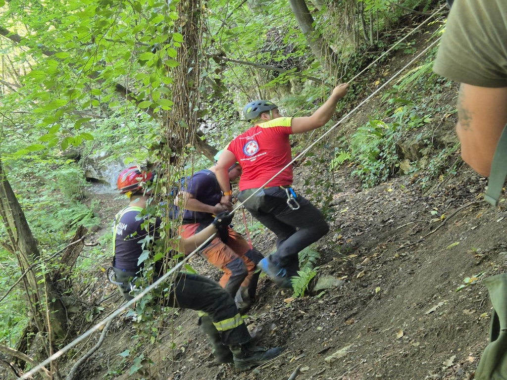 akcija spašavanja u klisuri reke Gradac