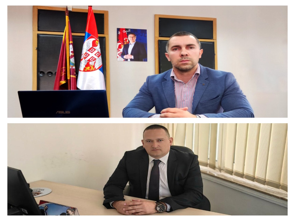 Funkcioneri SNS:Beljić, Vuković