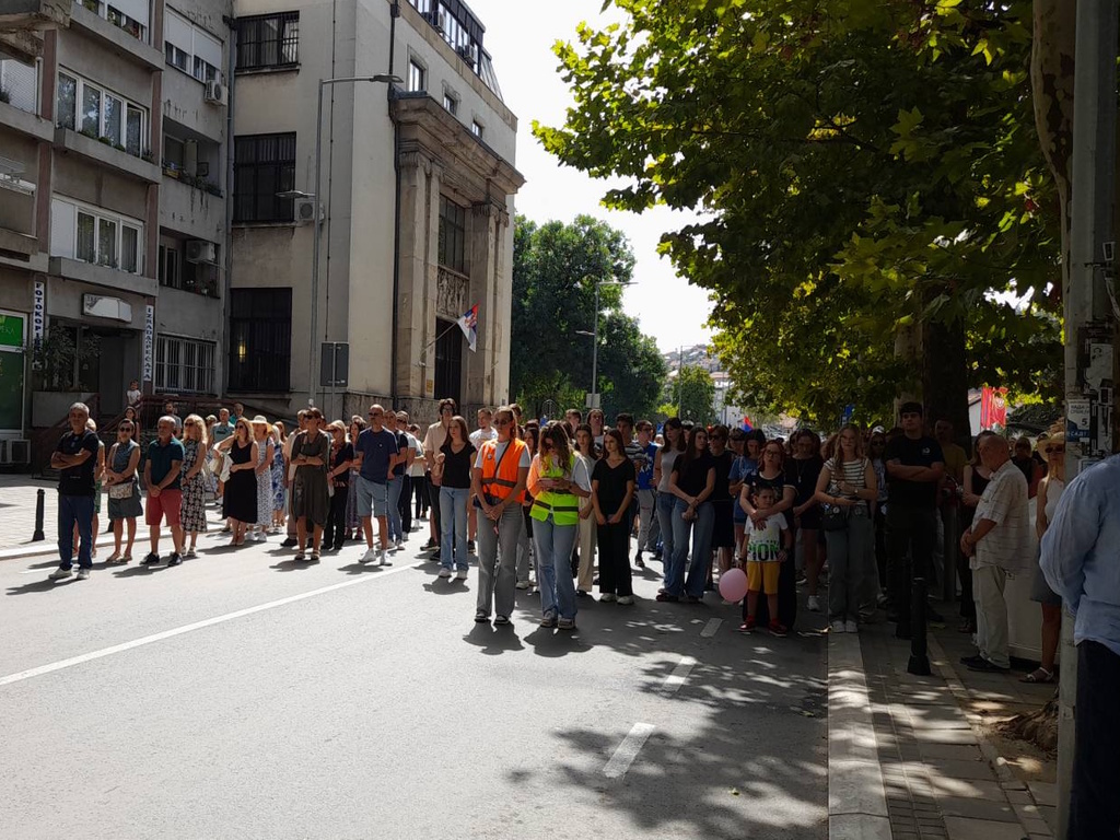 Valjevski gimnazijalci, protest