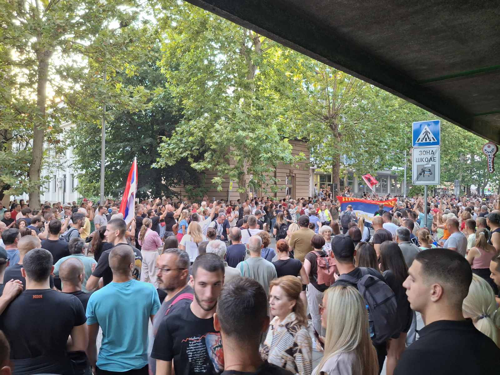 protest 16. avgust Valjevo