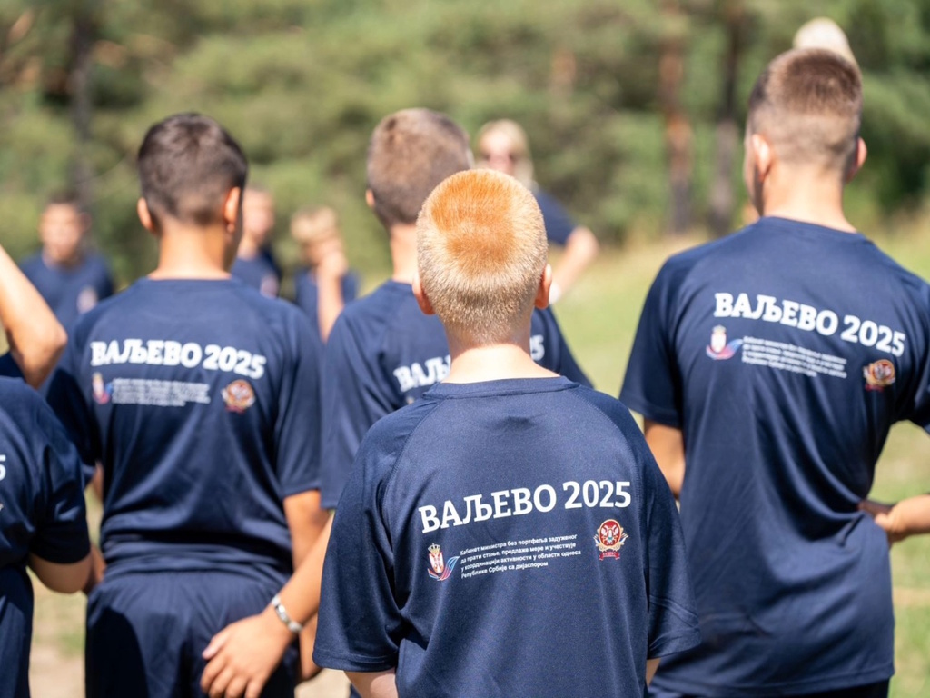 otvoren sportski kamp "Valjevo 2025"