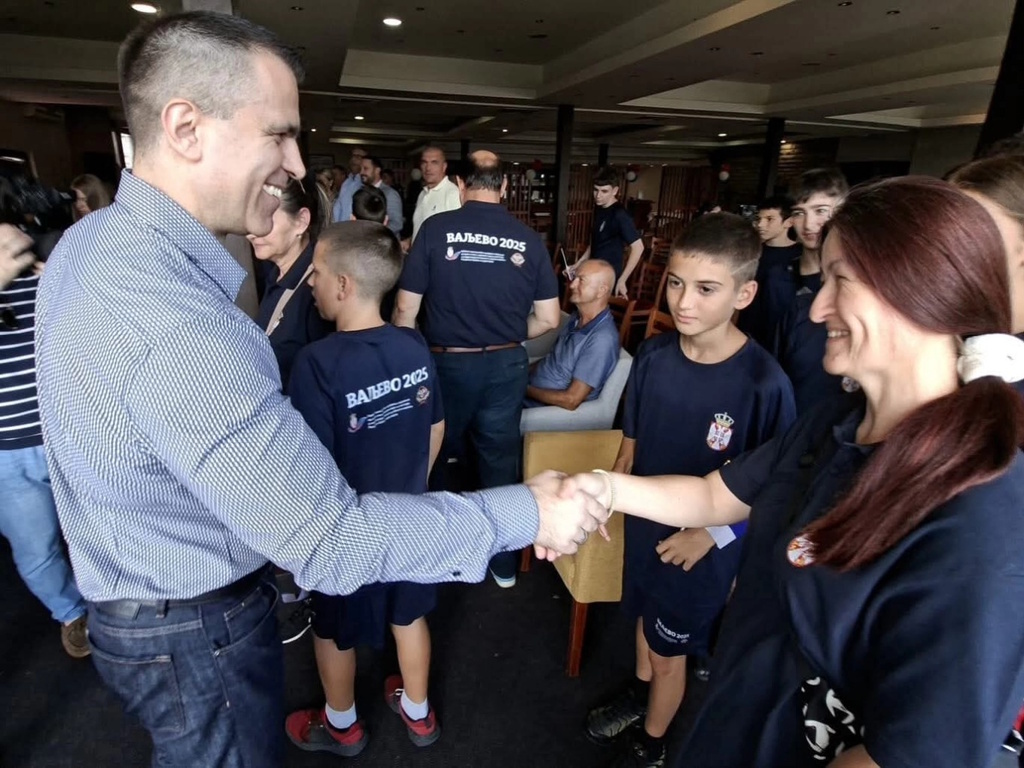 otvoren sportski kamp "Valjevo 2025"