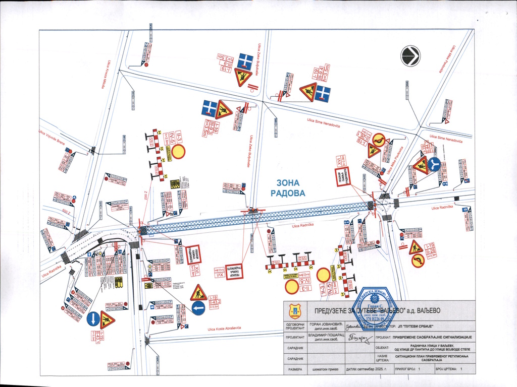 Rehabilitacija kolovoza Radnička ulica 
