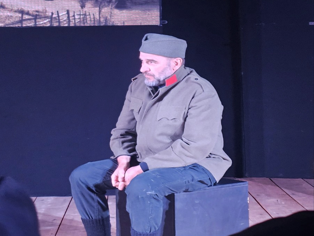 Nenad Jezdić, monodrama Milutin