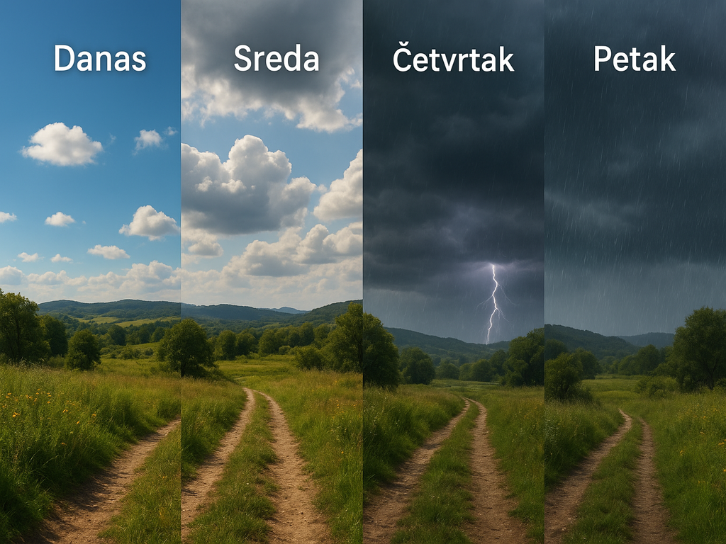 Od srede kišovito, AI