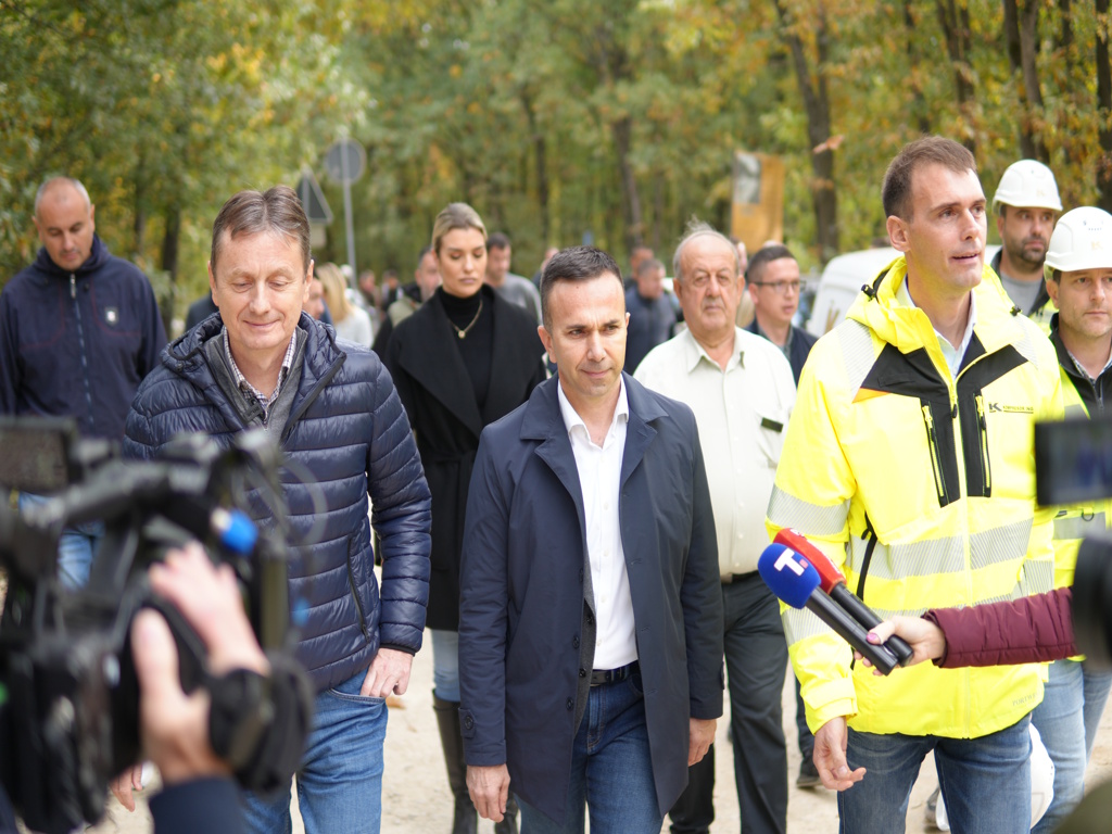 Janković i Glišić, obilazak radova u Paštriću