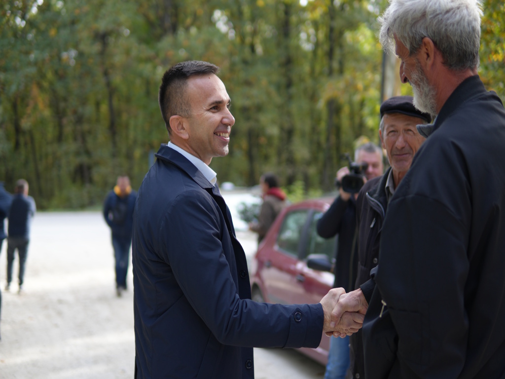 Janković i Glišić, obilazak radova u Paštriću