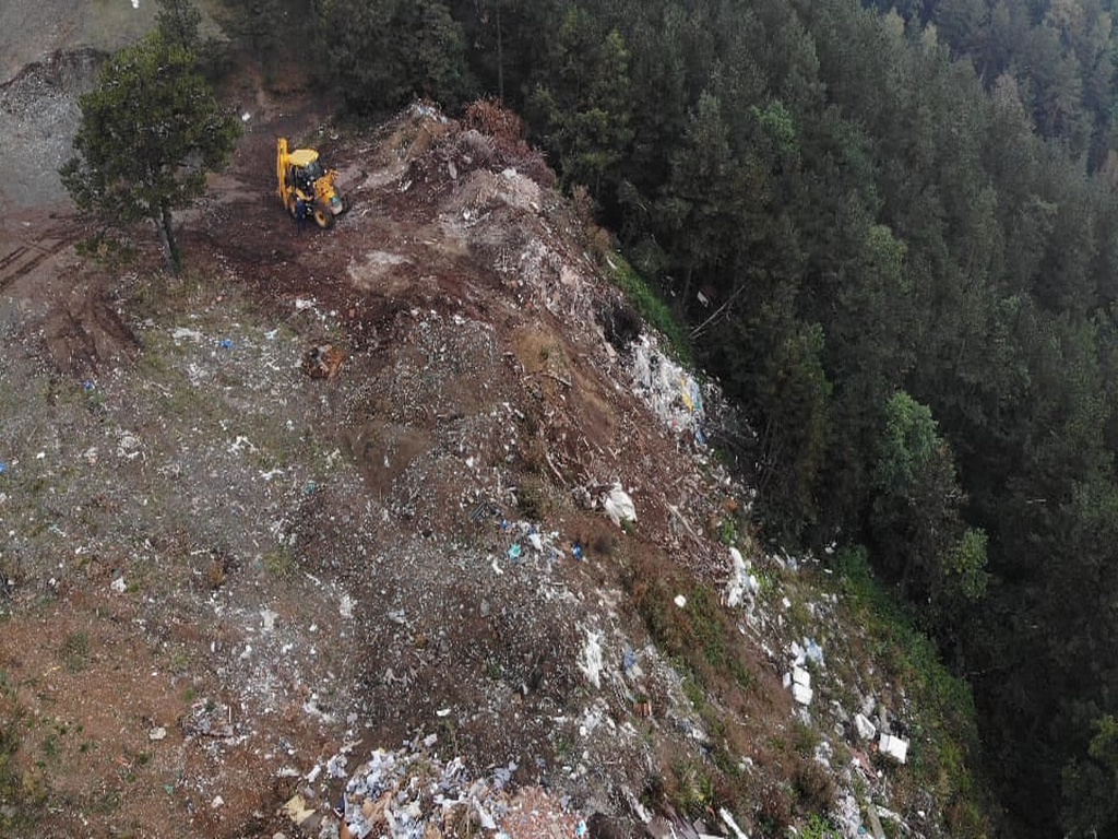 čišćenje deponije građevinskog otpada