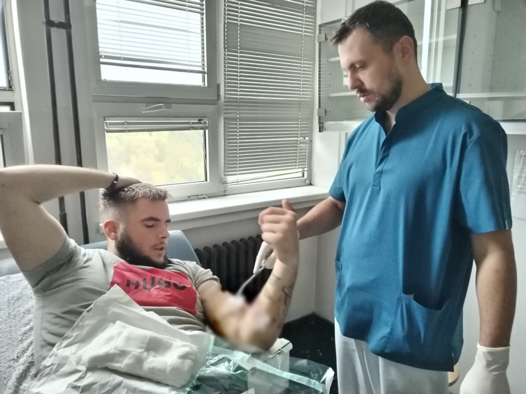 pacijent i dr Nenad Savić