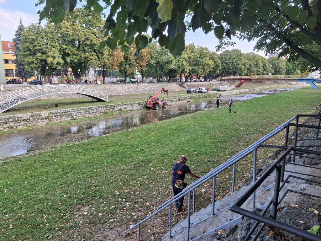 uređenje keja za Čvarkijadu 