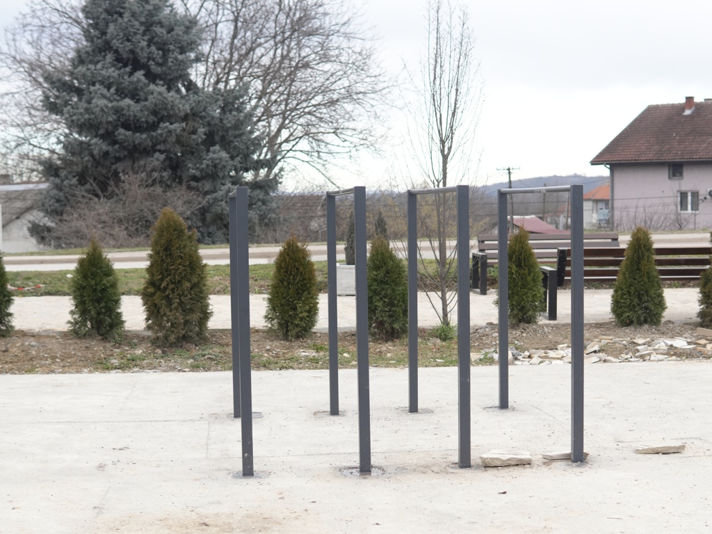 teretana na otvorenom Mionica 