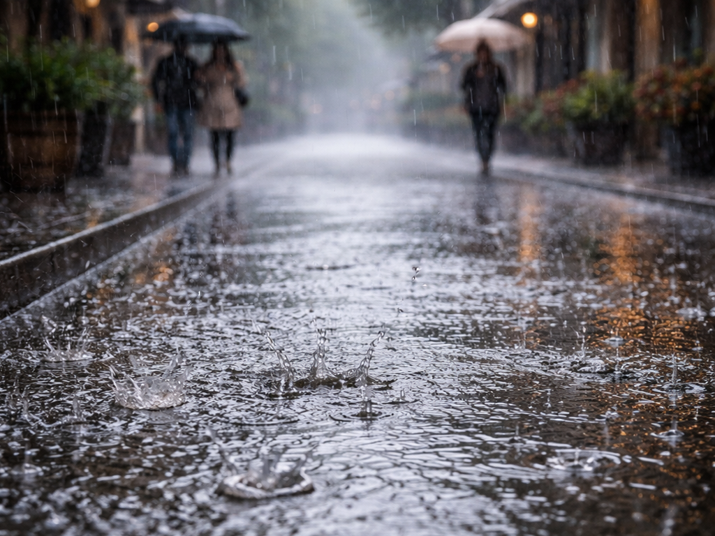 promena vremena , kiša 