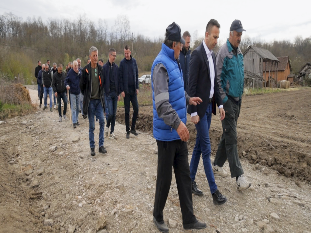 Obilazak radova u Virovcima