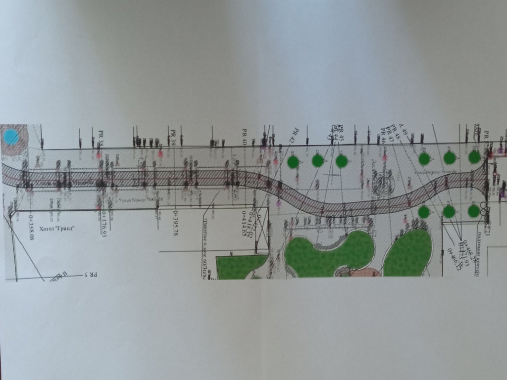 idejno rešenje, rekonstrukcije Knez Miloševe ulice 