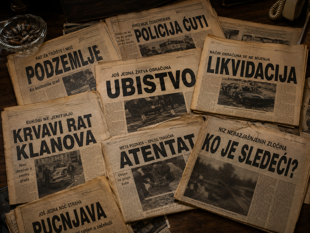 hronika devedesetih, ilustracija AI